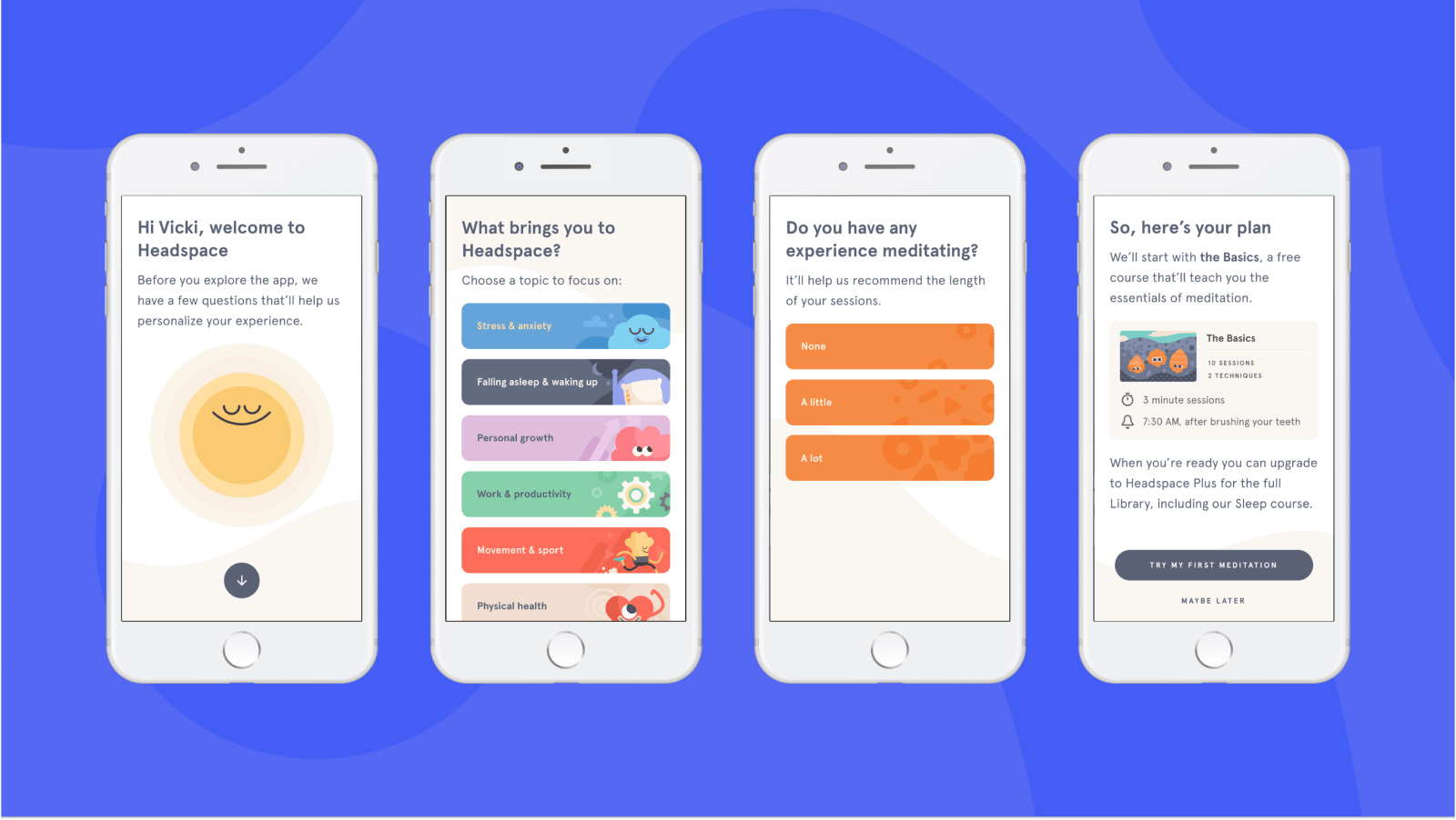 Headspace New User Onboarding
